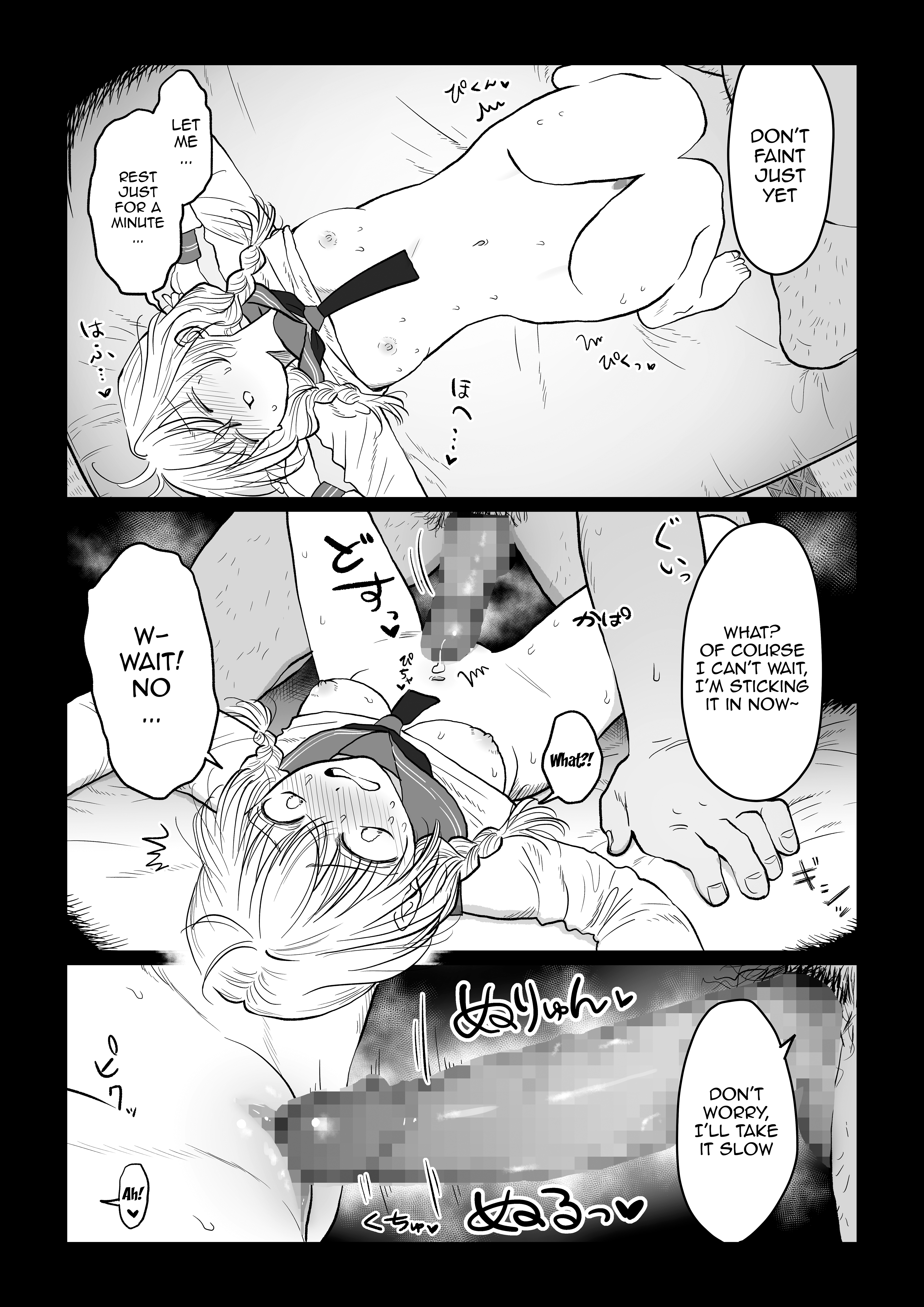 Hentai Manga Comic-An Old Man Teaching An Ignorant Girl All About Sex - First Part-Read-5